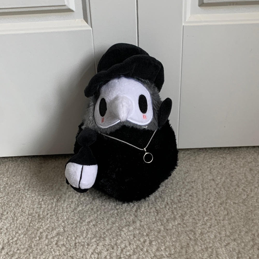 Plague Doctor Bird Plush